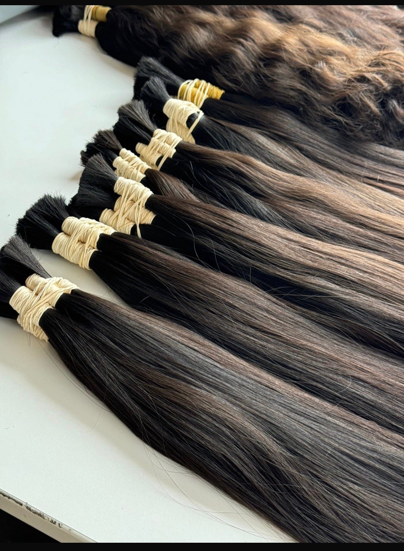 Extensiones de Cabello Virgen A1 – Calidad Premium VIP (26-28 pulgadas) 100g