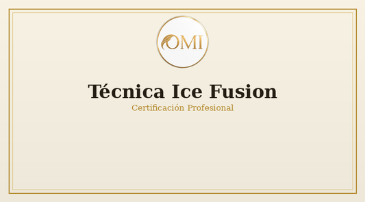 Curso Técnica Ice Fusion — Certificación Profesional (coming soon..)